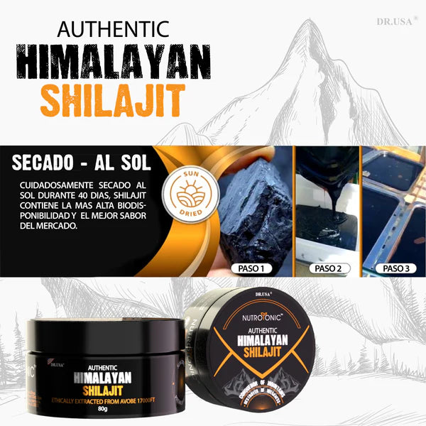 POTENCIADOR SHILAJIT DR USA EL ORIGINAL